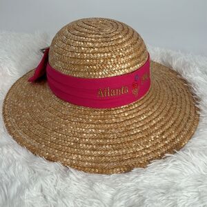 Vintage Atlanta Olympics Straw Hat New